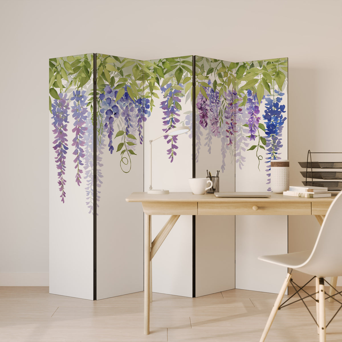 BOTANICAL BREEZE 5dílný paraván