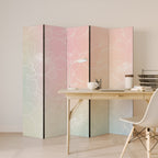 ELEGANT FLORAL FUSION 5-Panel Room Divider