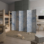 LUSH LINEAR BLOOMS 6dílný paraván