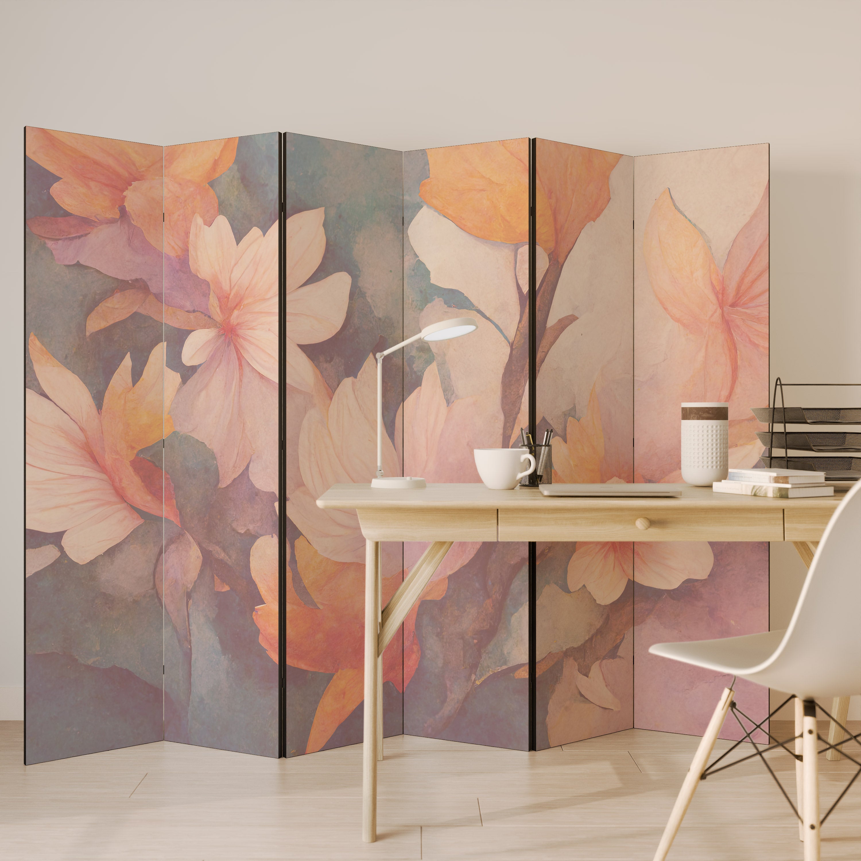 PETAL GRACE 6-Panel Room Divider