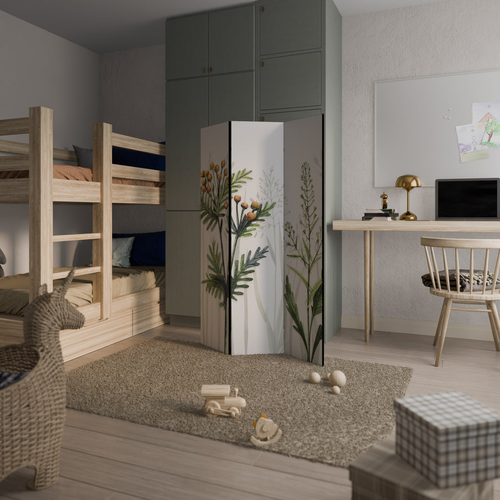 HERBAL DREAM 3-Panel Room Divider