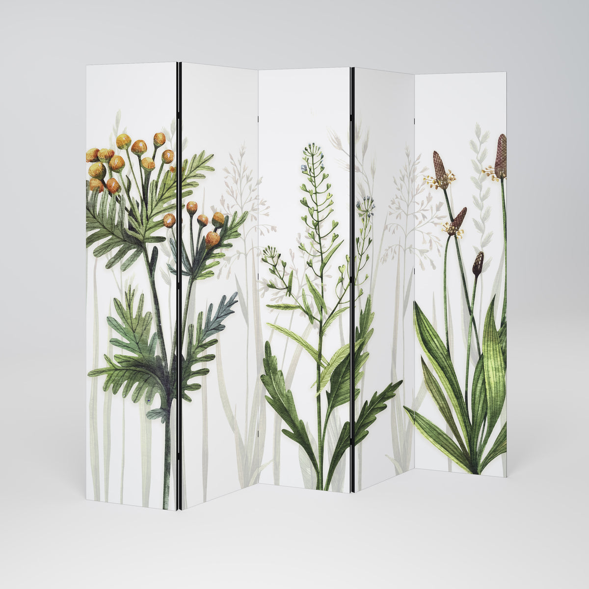 HERBAL DREAM 5dílný paraván