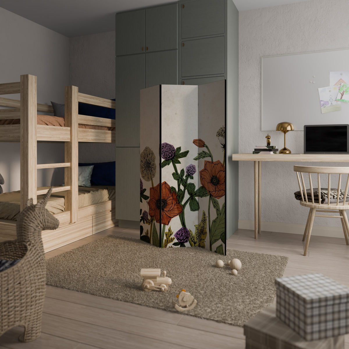 SPROUT ELEGANCE 3dílný paraván