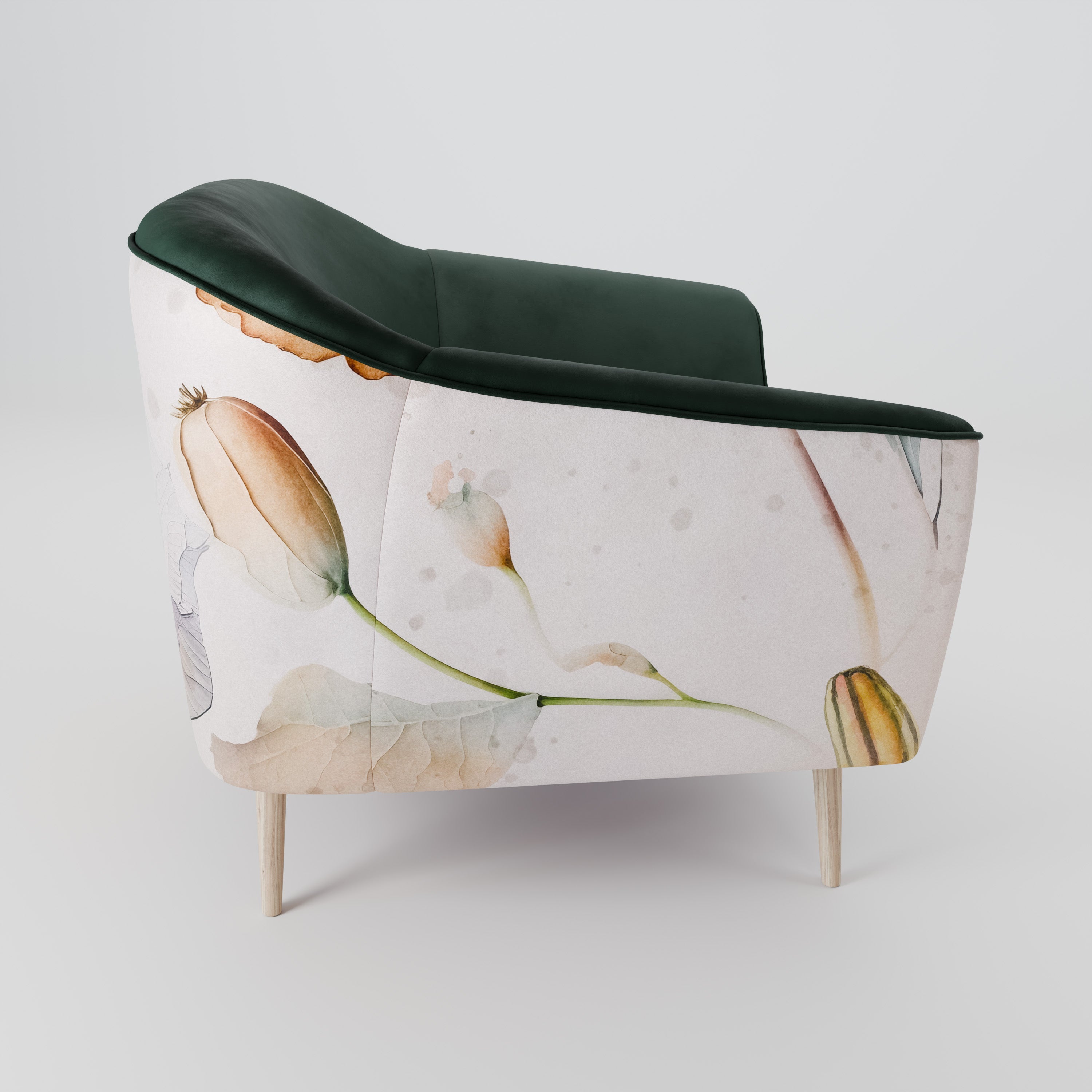 SOFTEN POPPY AURORA Armchair