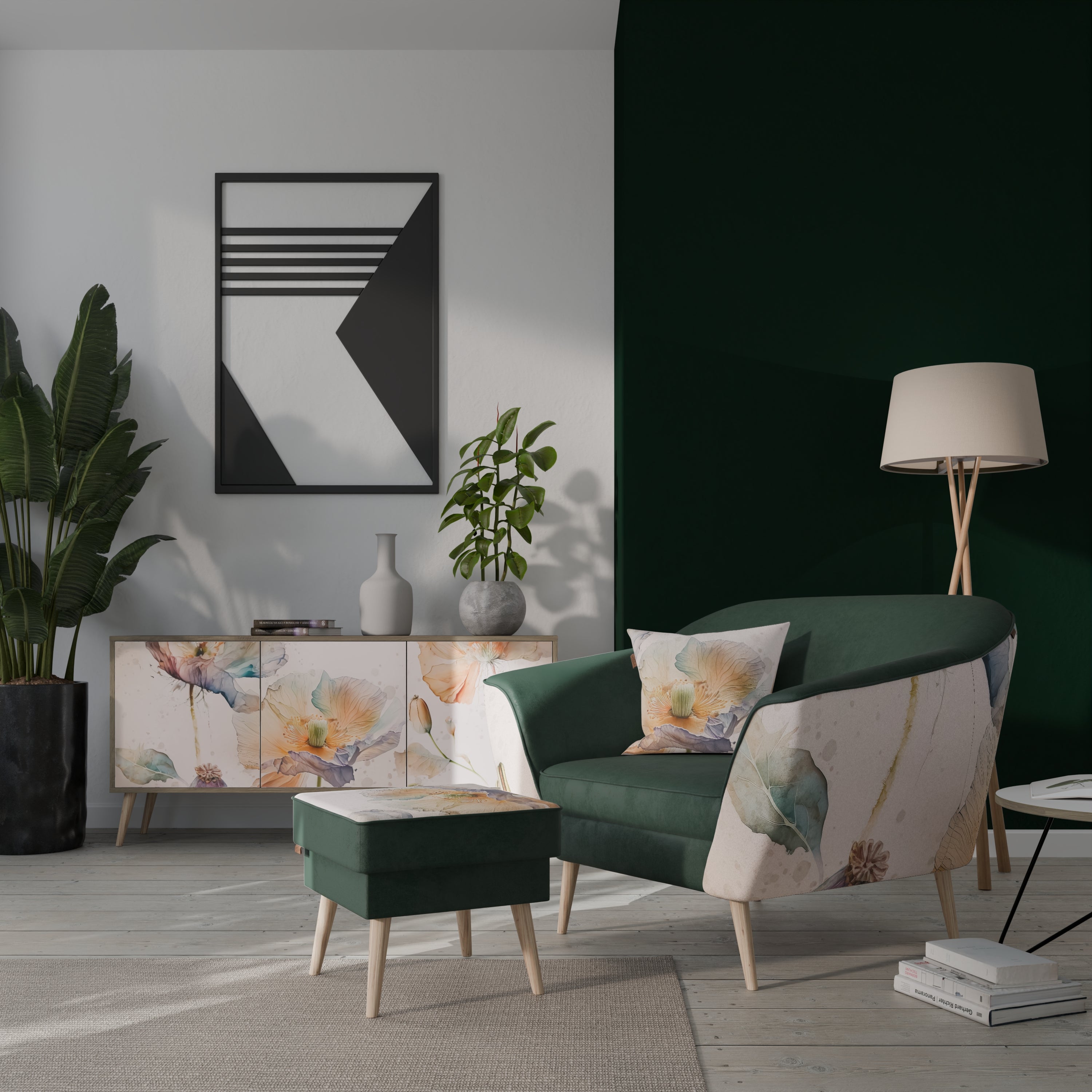 SOFTEN POPPY AURORA Armchair