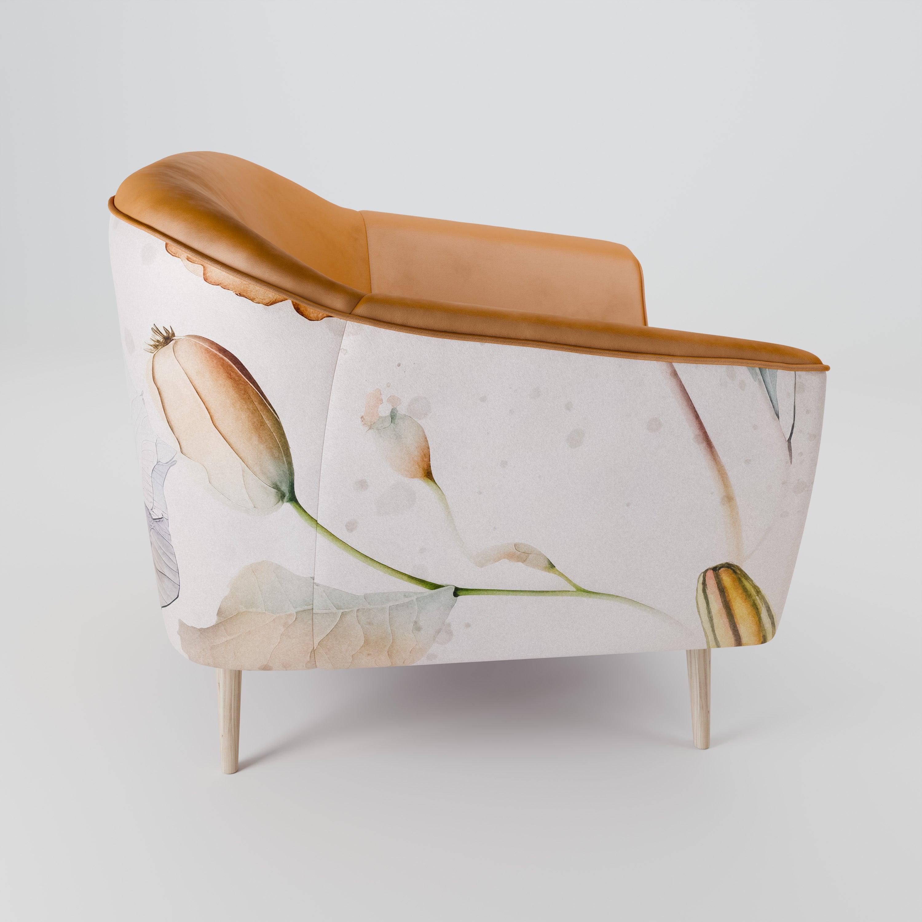 SOFTEN POPPY AURORA Armchair