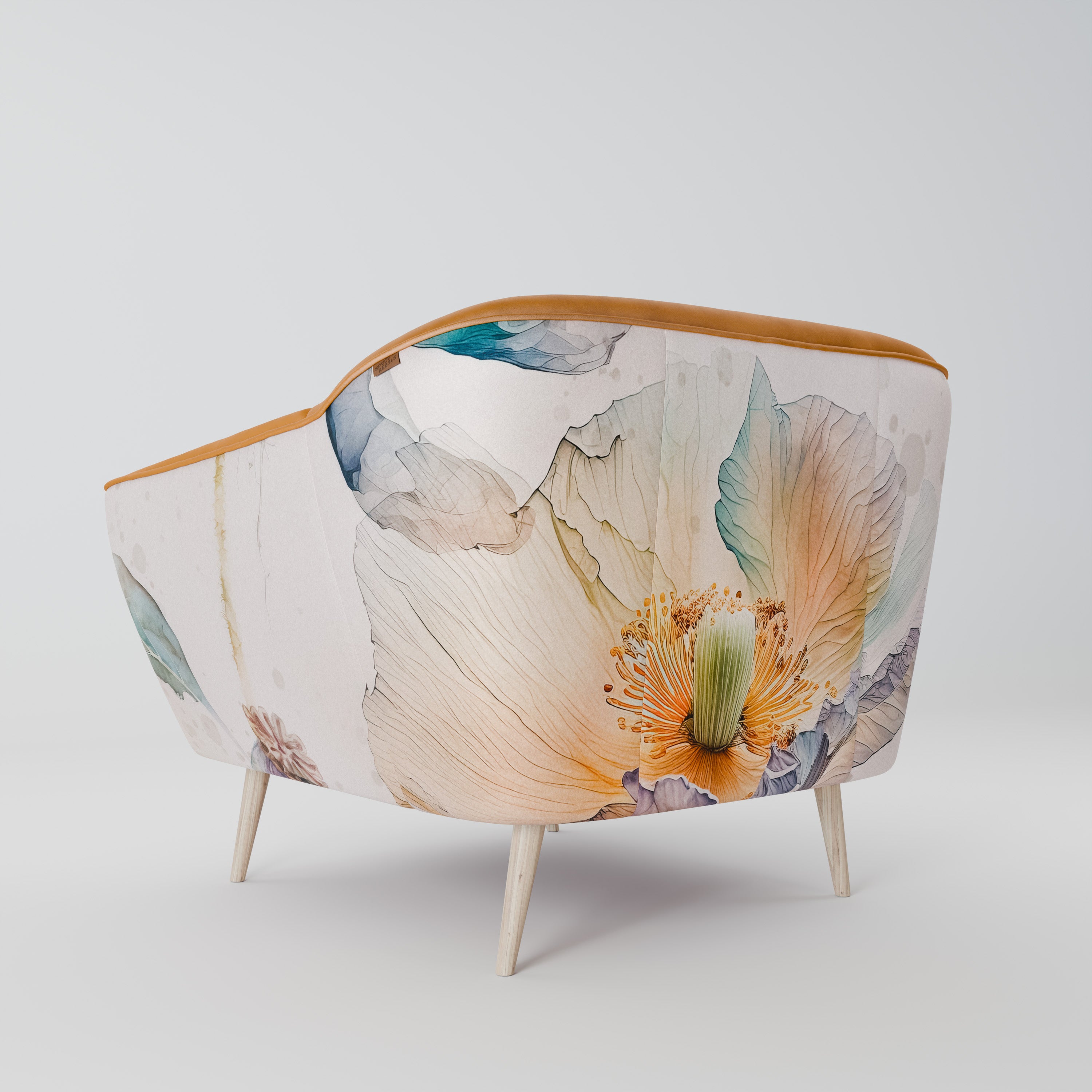 SOFTEN POPPY AURORA Armchair