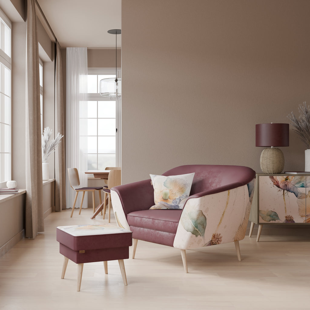 SOFTEN POPPY AURORA Armchair
