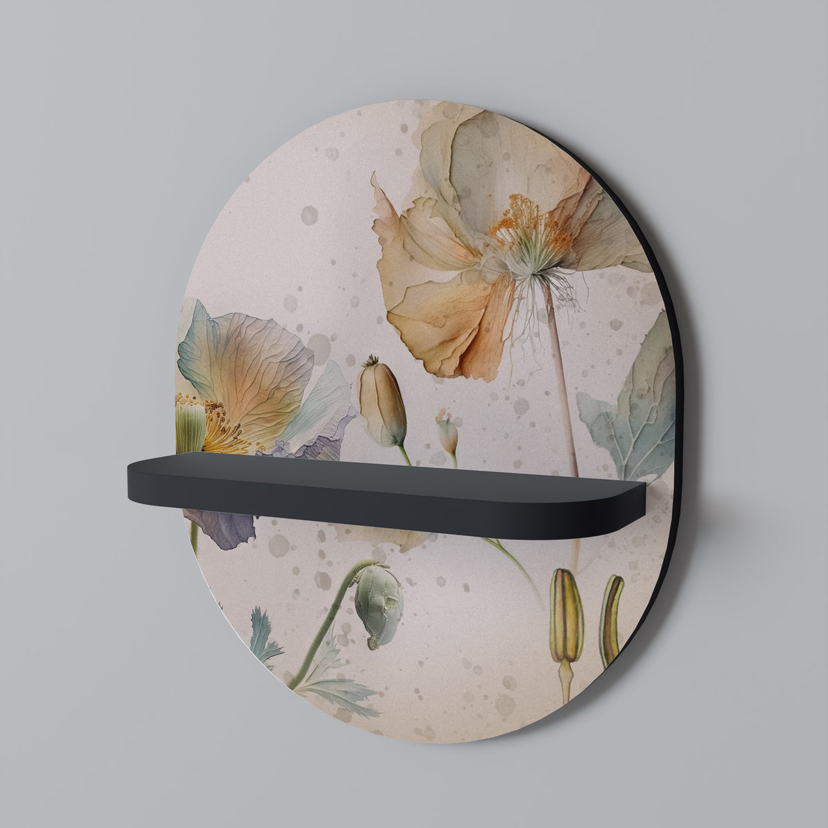 SOFTEN POPPY Designová police