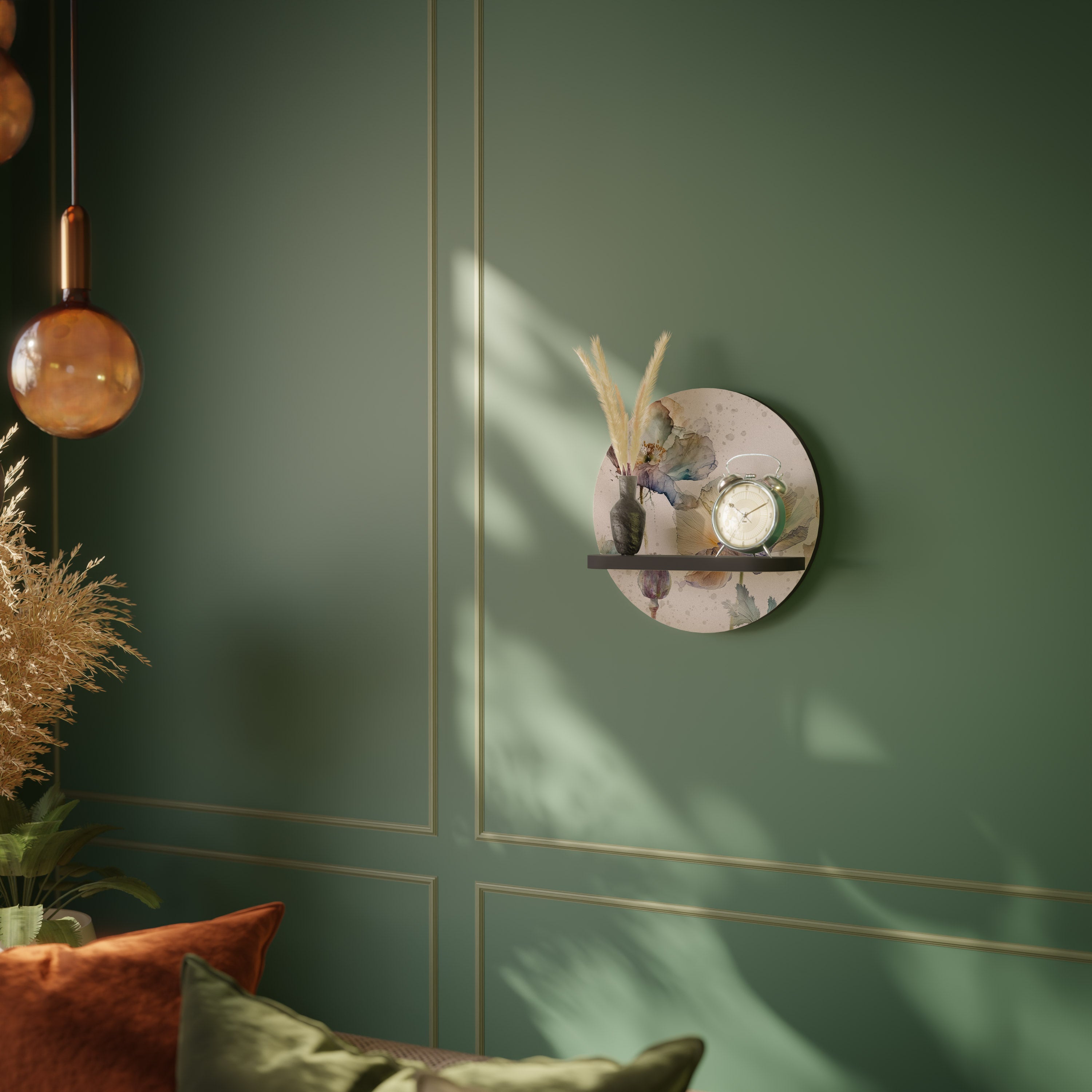 SOFTEN POPPY Designová police