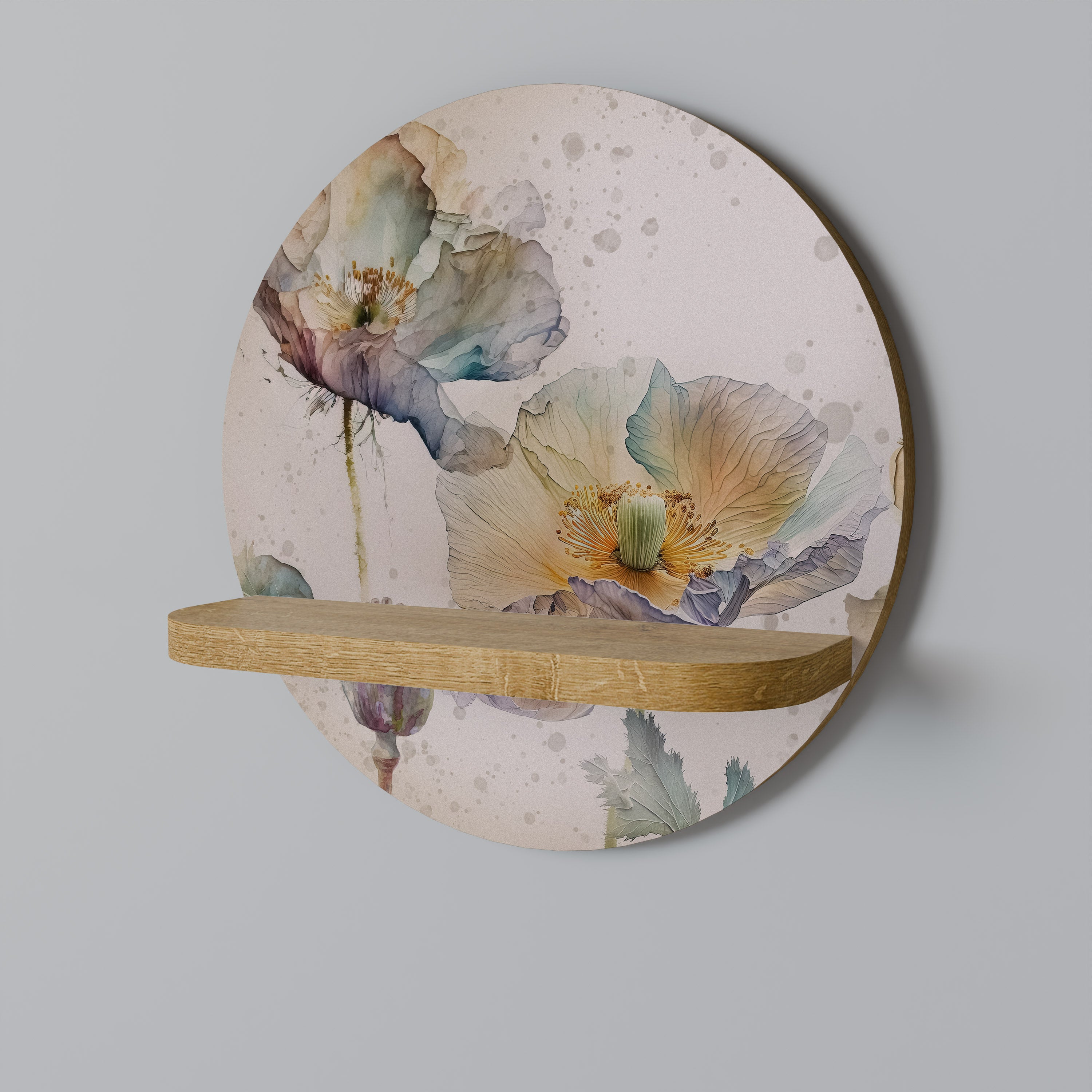 SOFTEN POPPY Designová police