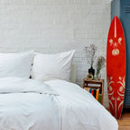 FLOWERY ORNATE Dekorativní panel ve tvaru surfu