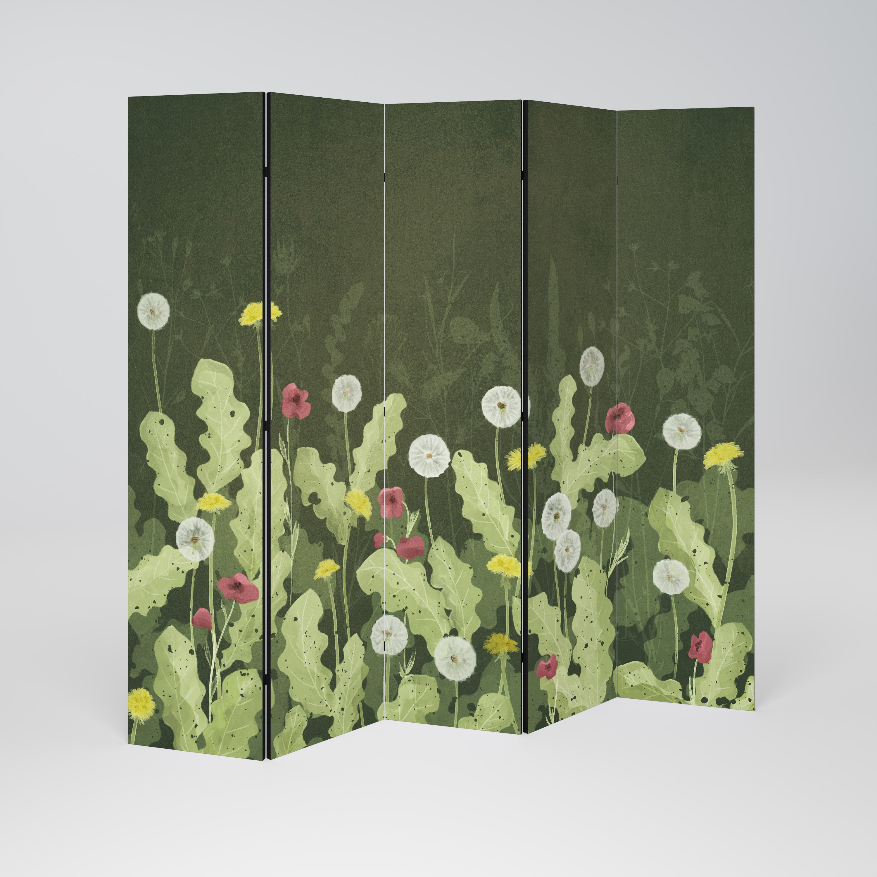DANDELION AMUSE 5-Panel Room Divider