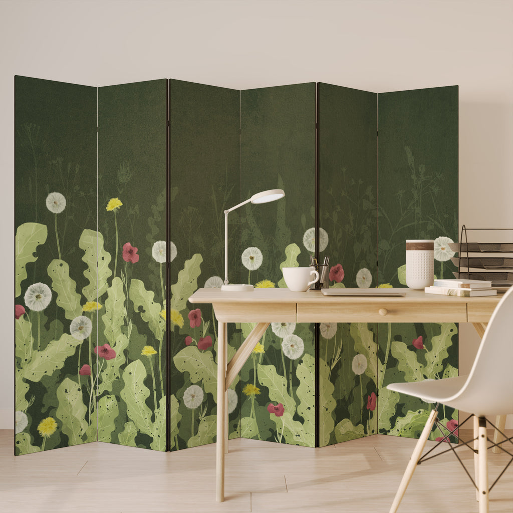 DANDELION AMUSE 6-Panel Room Divider