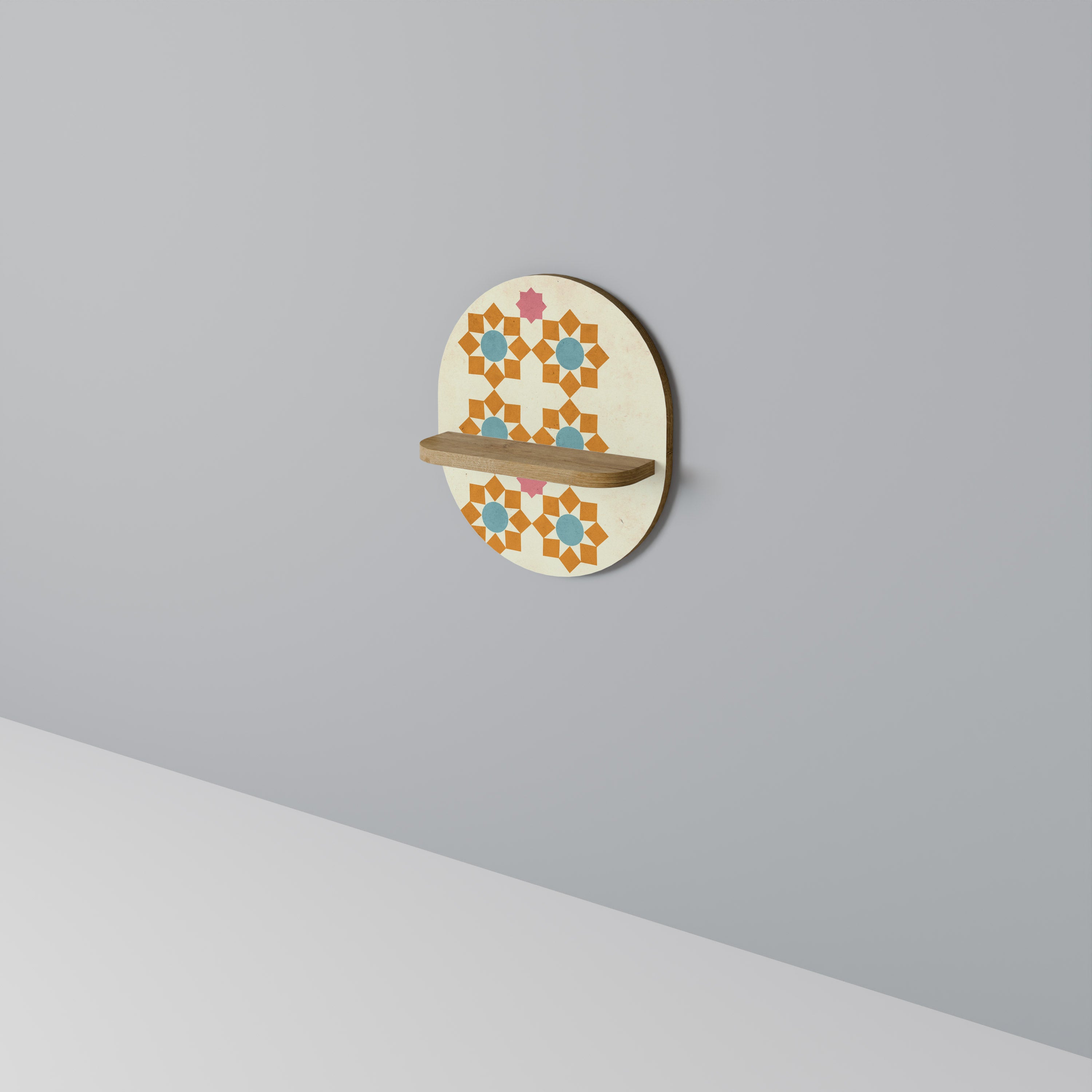 FLORAL DECOR Art Shelf