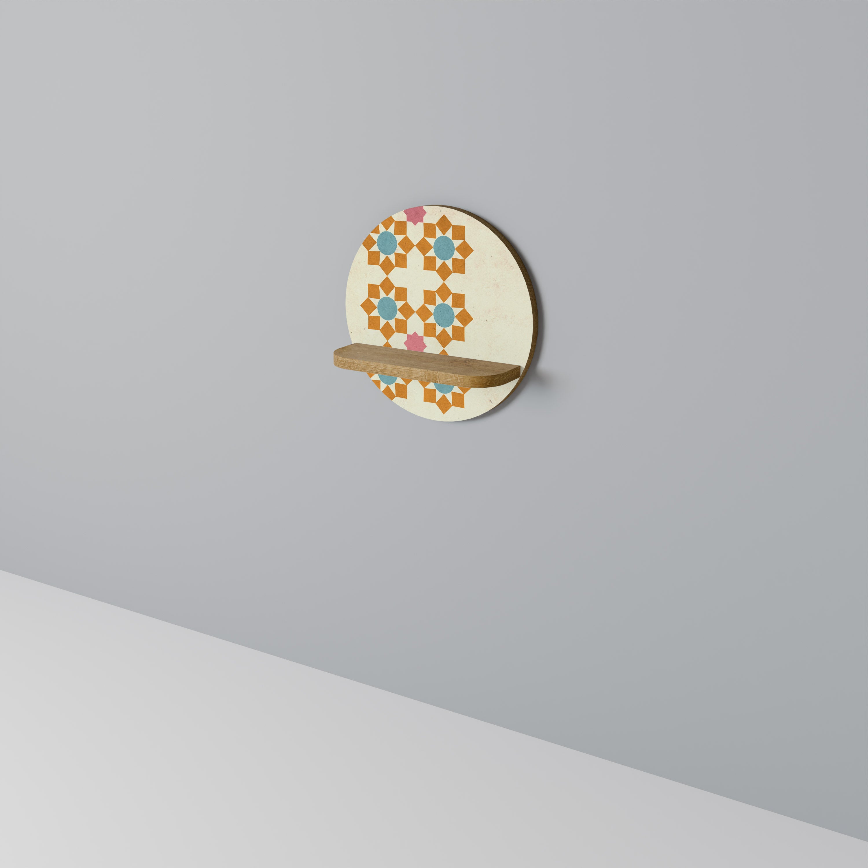 FLORAL DECOR Art Shelf