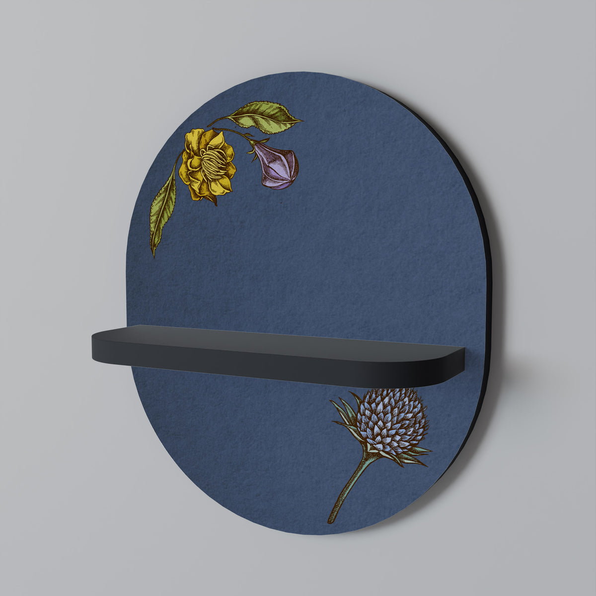 MIDNIGHT FLORA Designová police