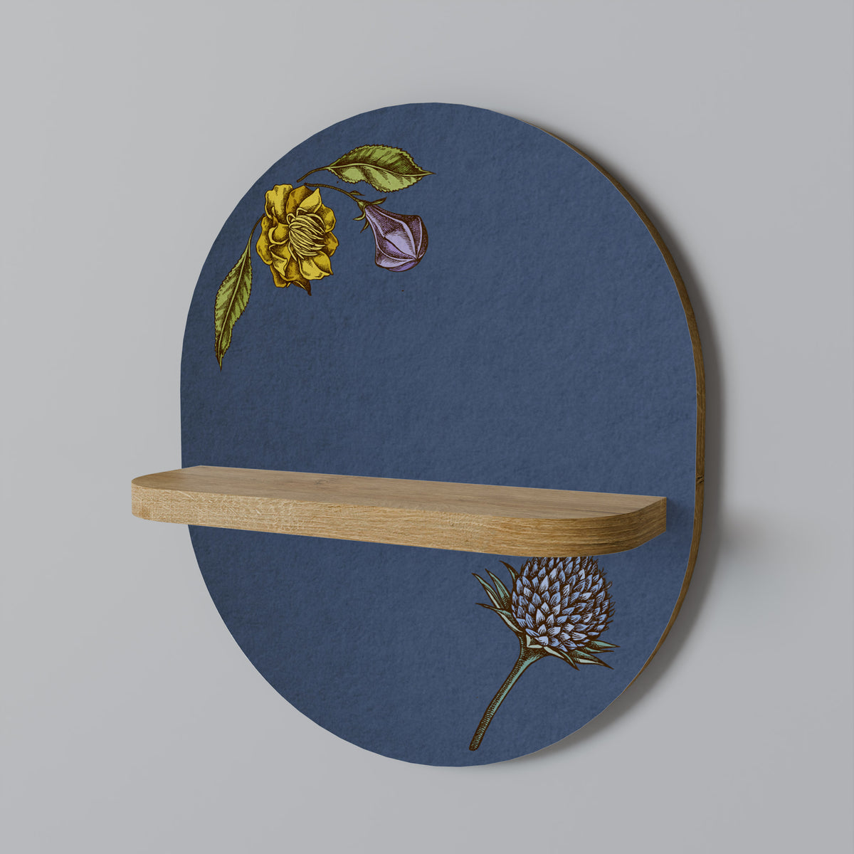 MIDNIGHT FLORA Designová police