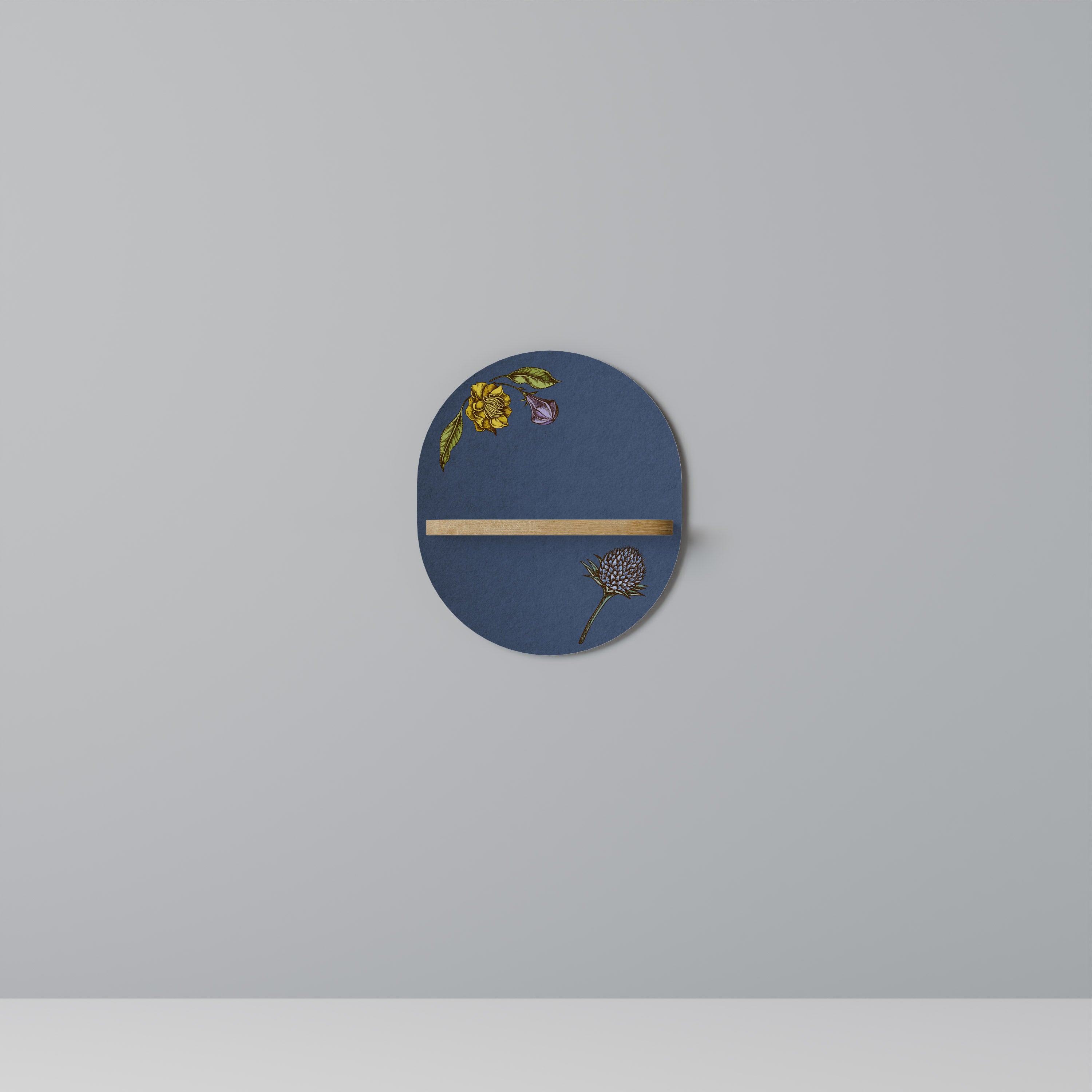 MIDNIGHT FLORA Designová police