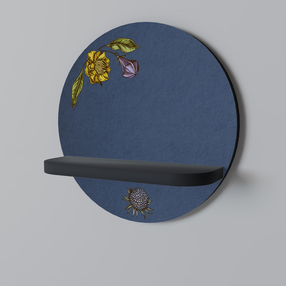 MIDNIGHT FLORA Designová police