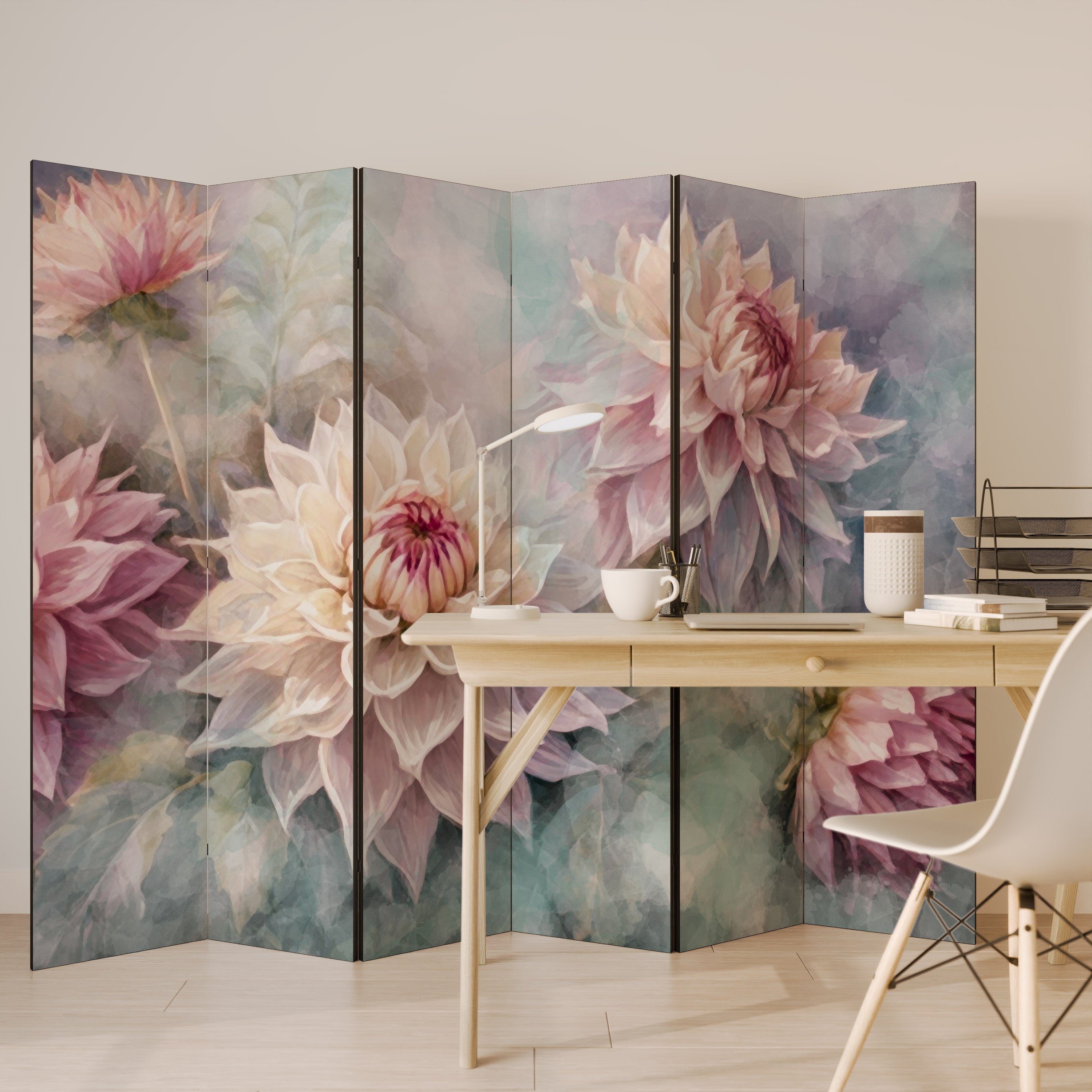 LUMINOUS GARDEN 6-Panel Room Divider