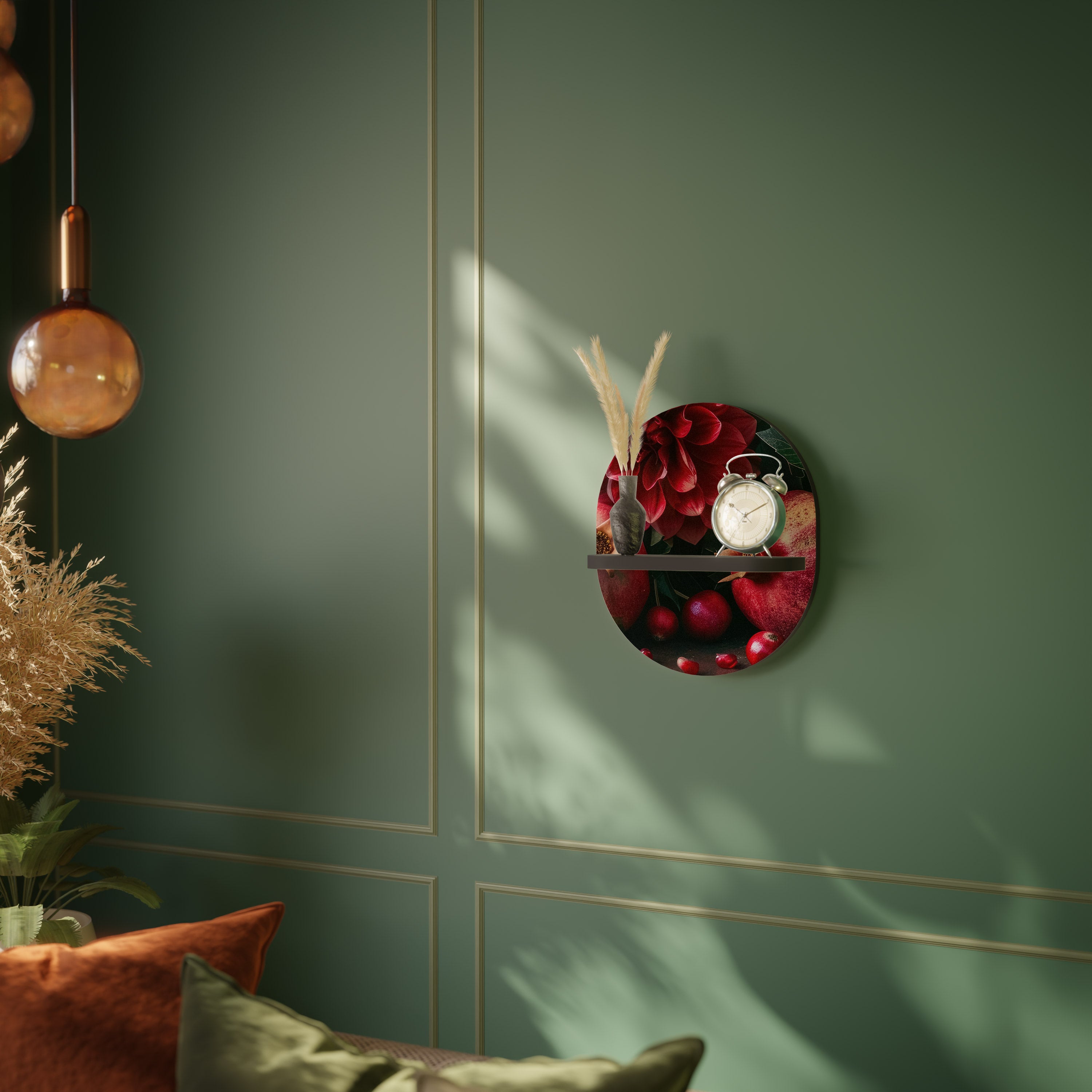 DAHLIAS AND POMEGRANATES Designová police