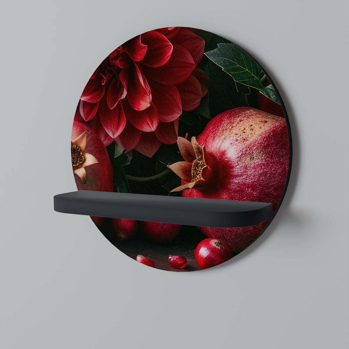 DAHLIAS AND POMEGRANATES Designová police