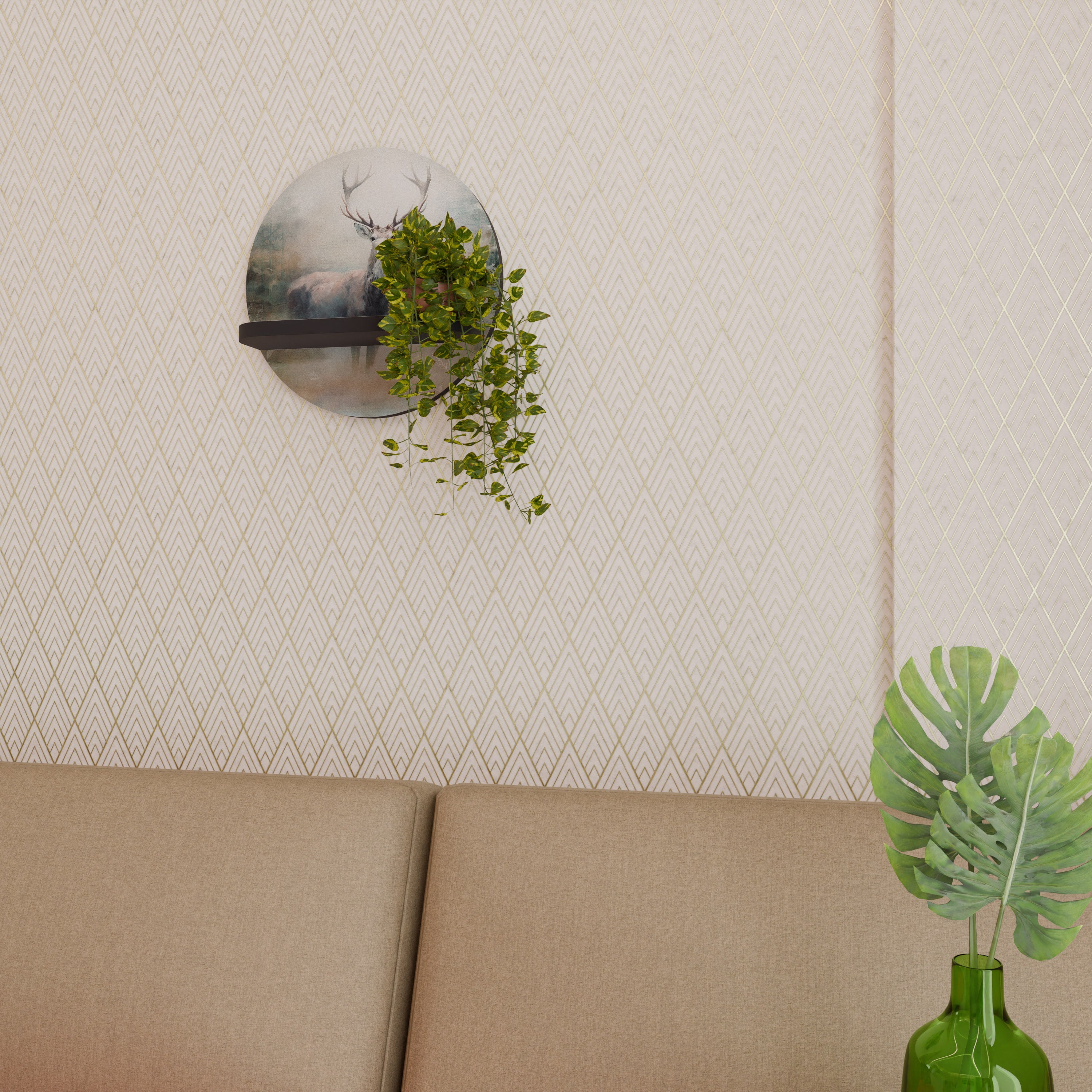 FOREST KING Designová police