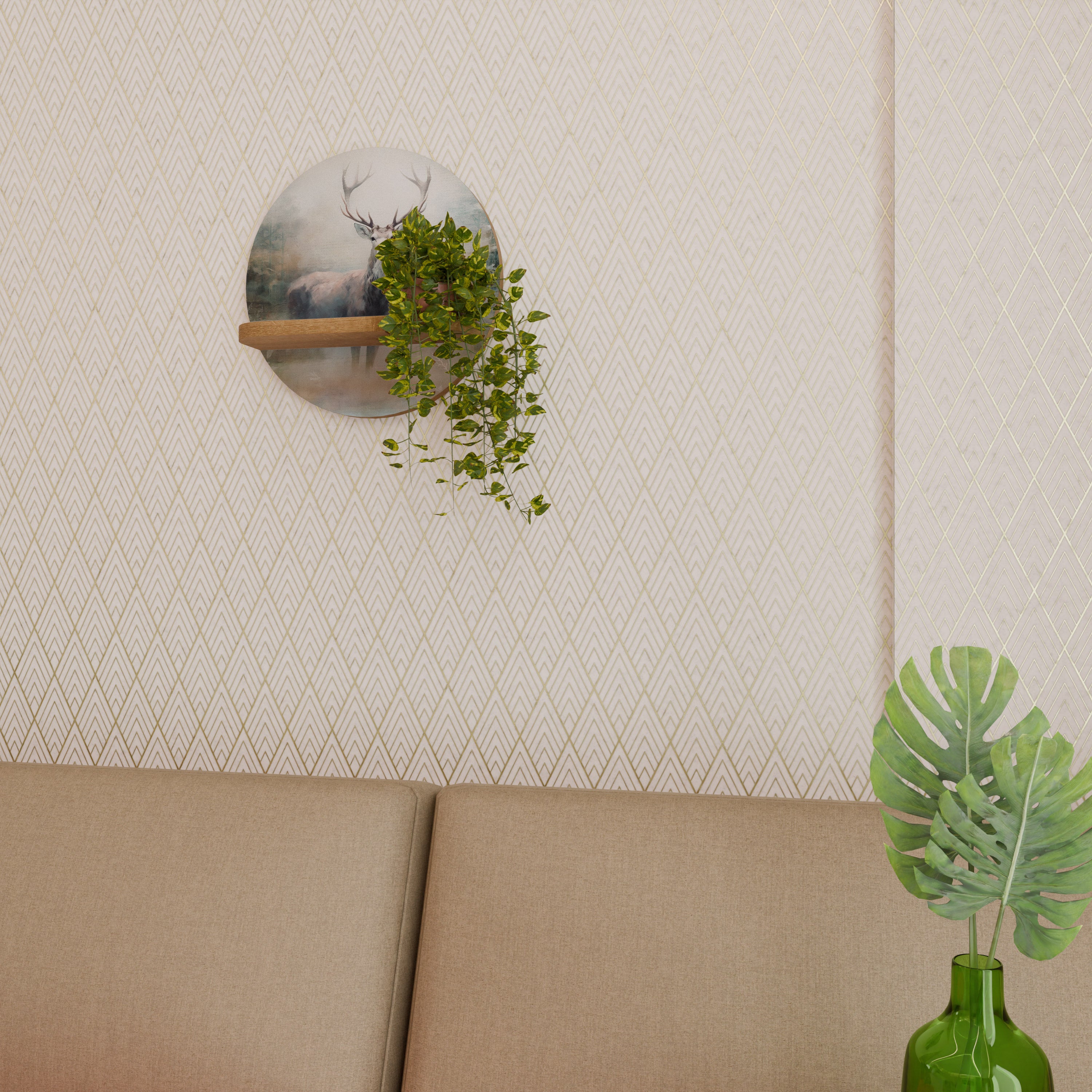 FOREST KING Designová police