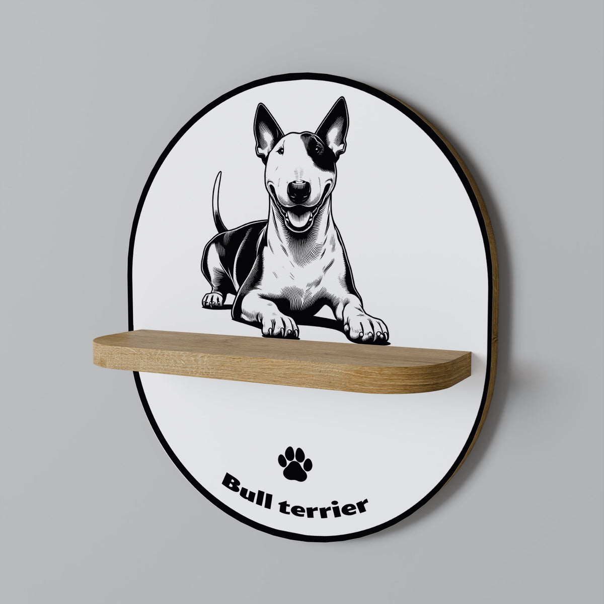 BULL TERRIER Designová police