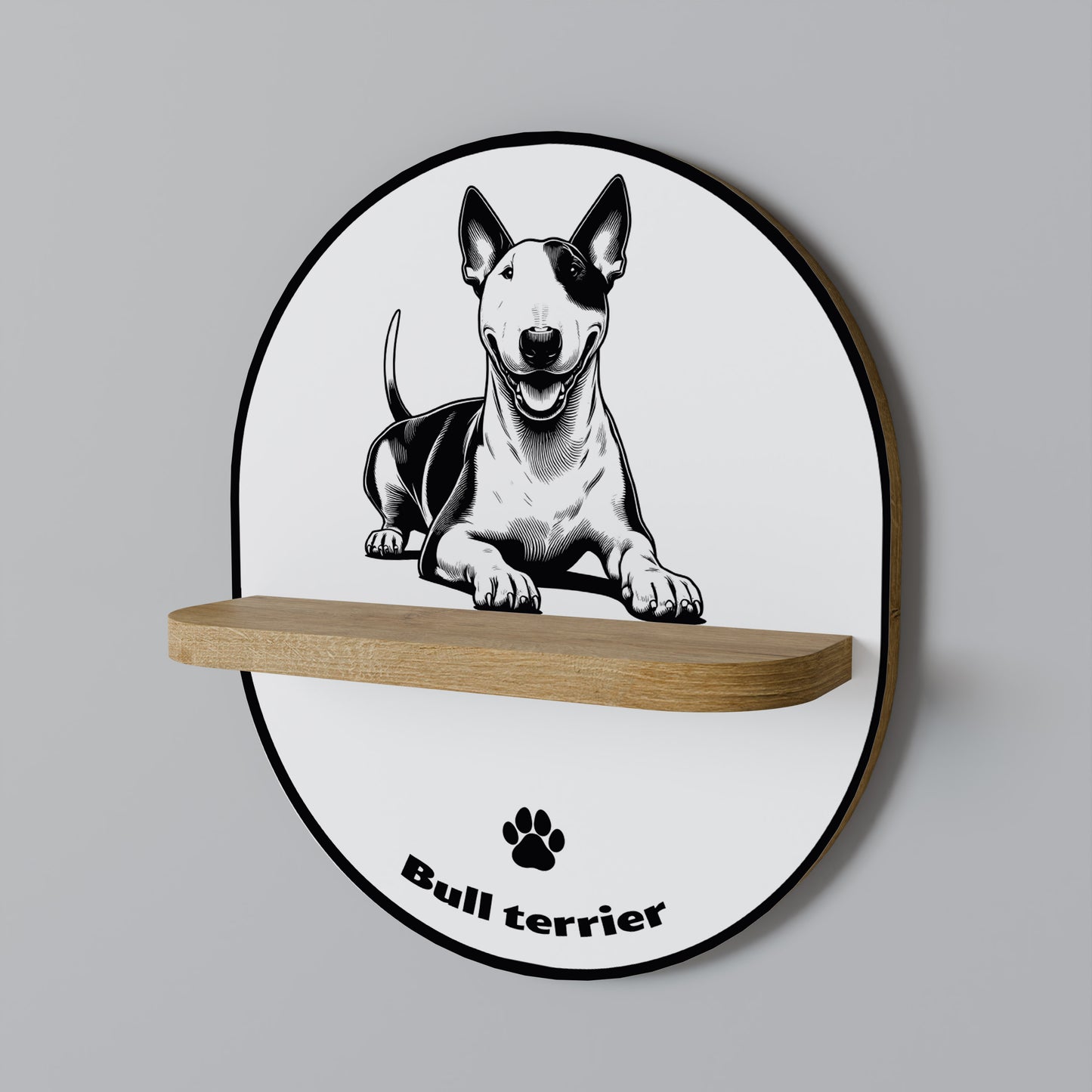 BULL TERRIER Designová police