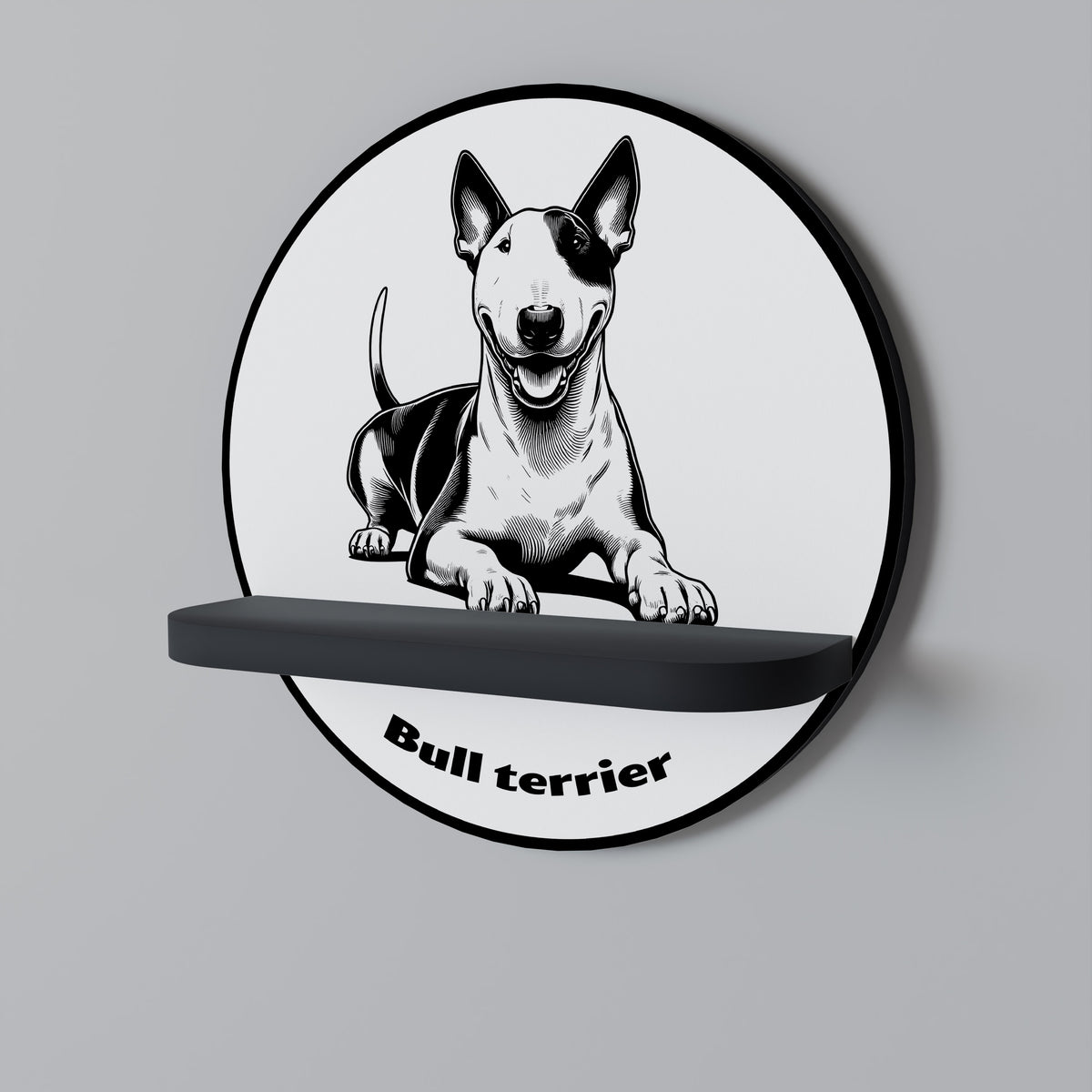 BULL TERRIER Designová police