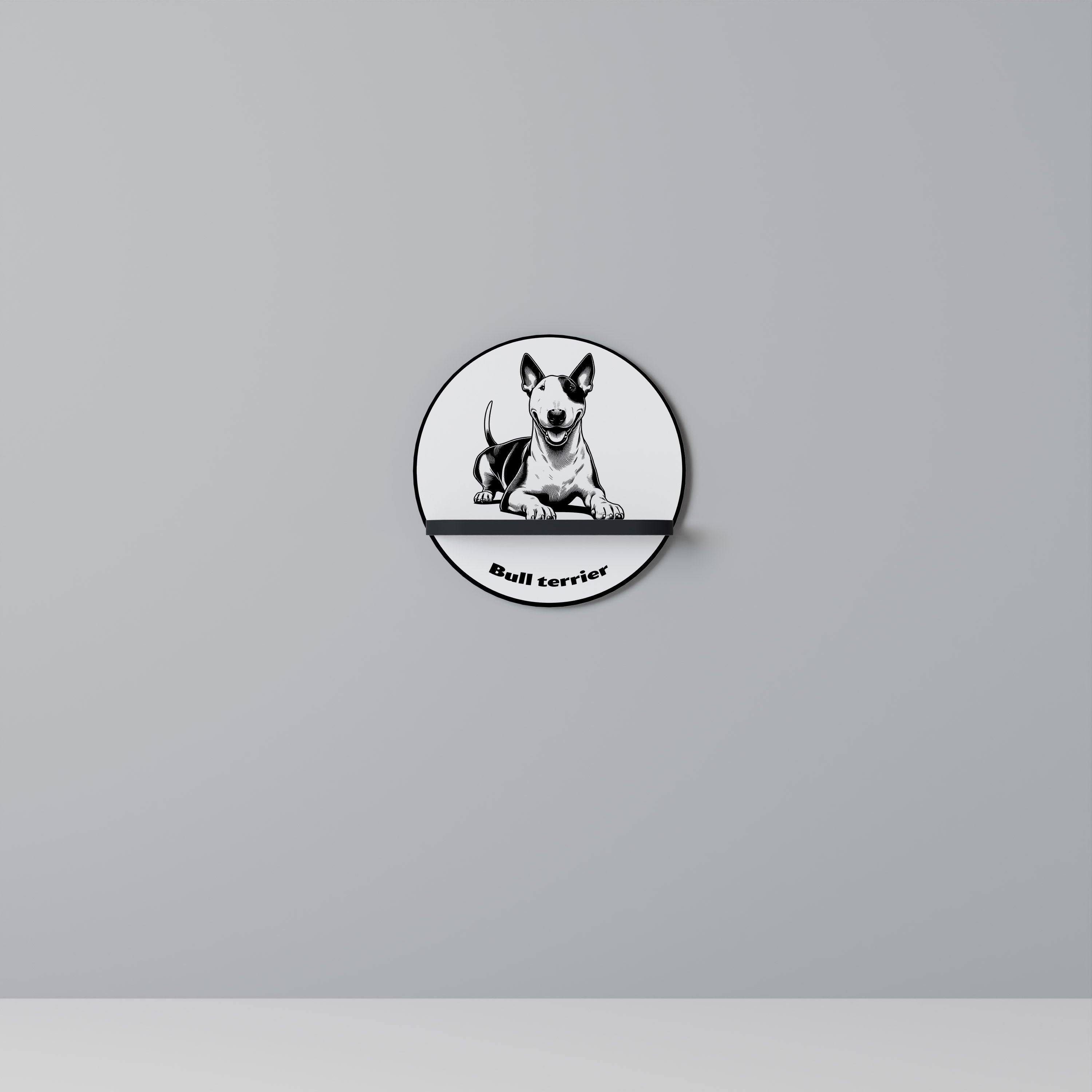 BULL TERRIER Designová police