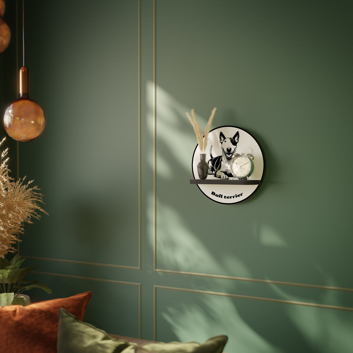 BULL TERRIER Designová police