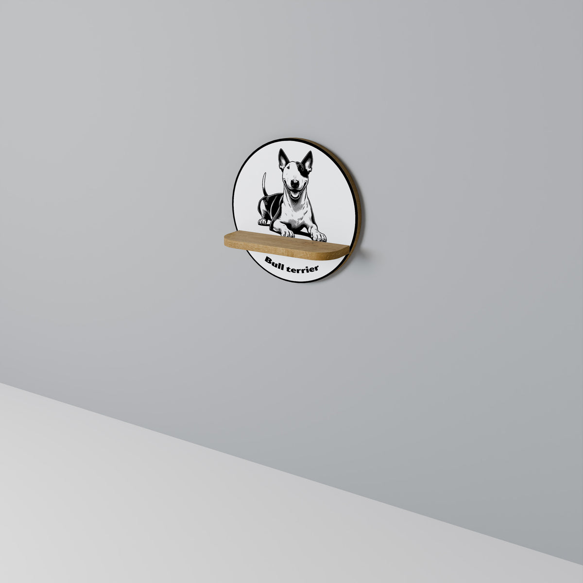 BULL TERRIER Designová police