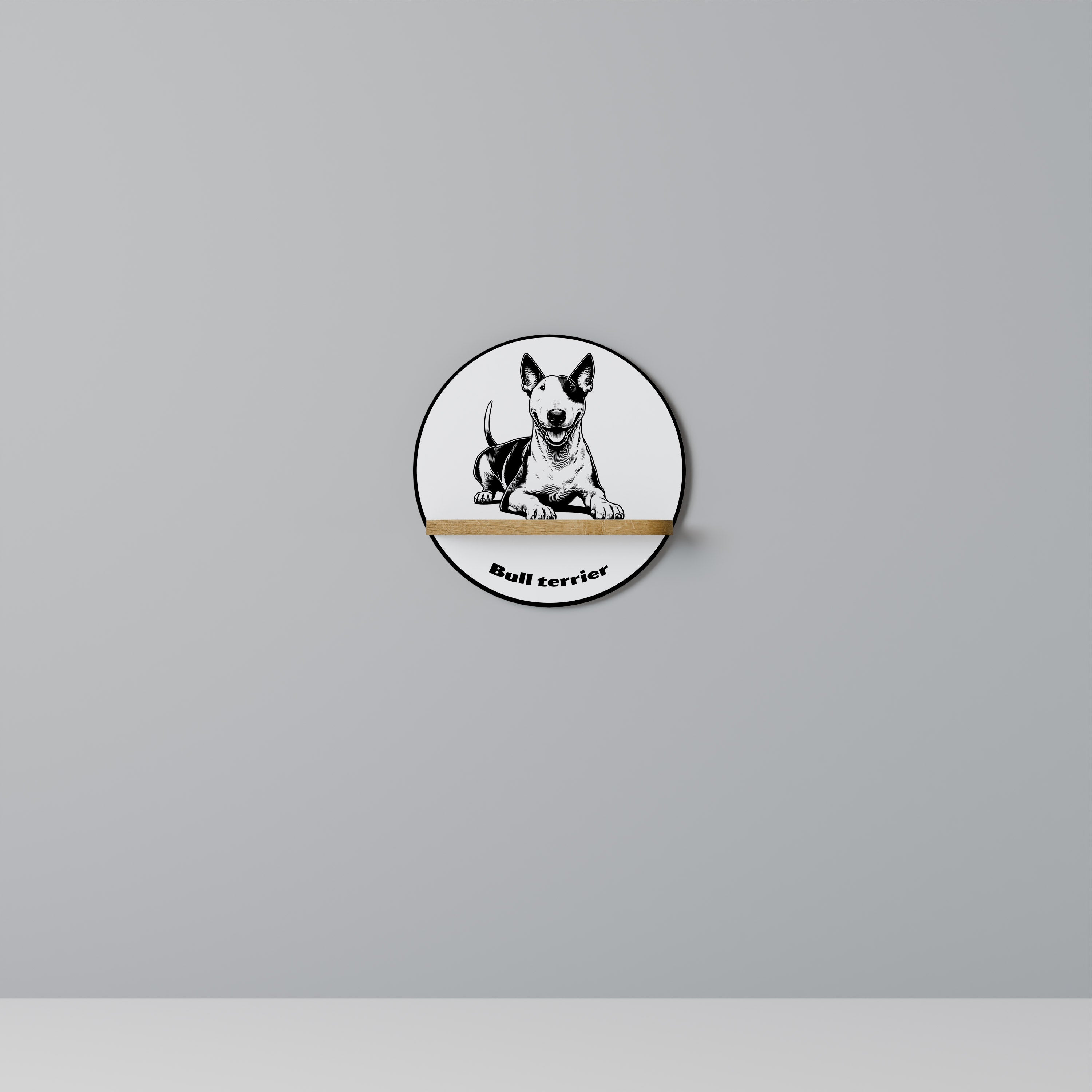 BULL TERRIER Designová police