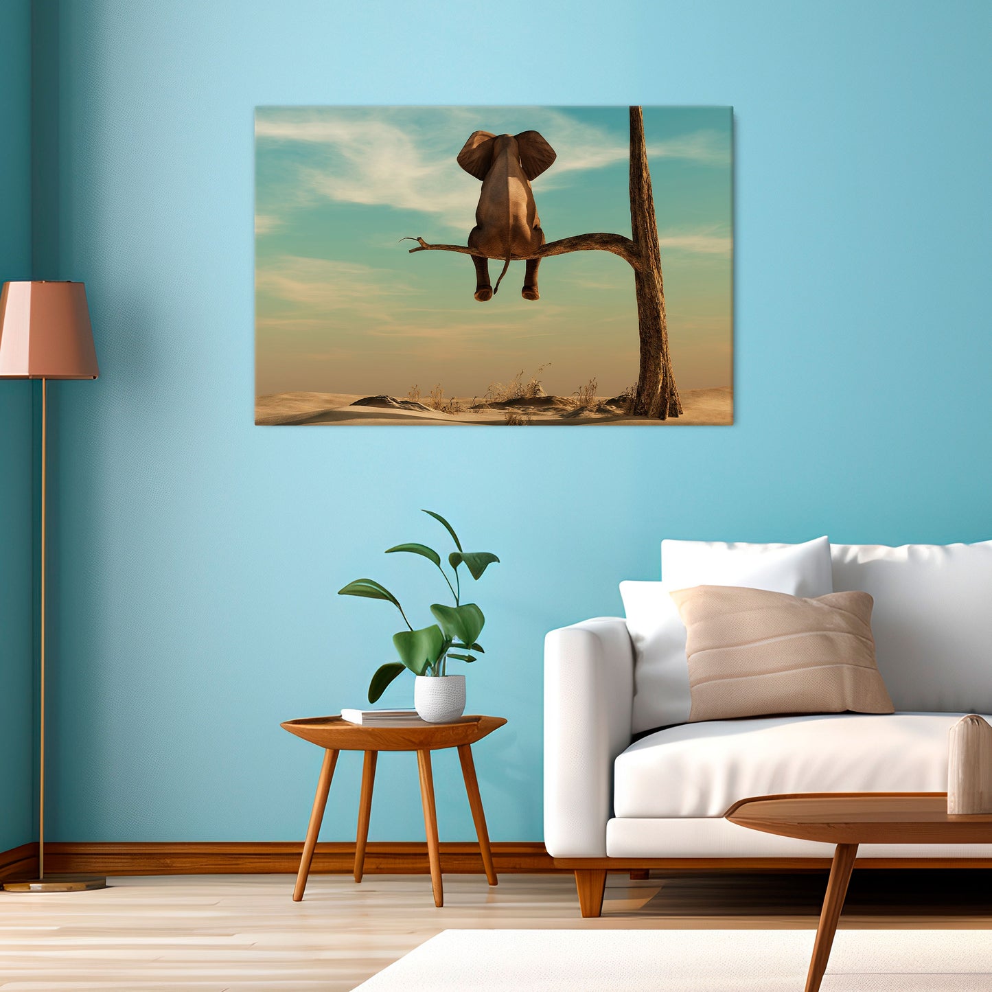 DARE TO DREAM Horizontal Canvas Print