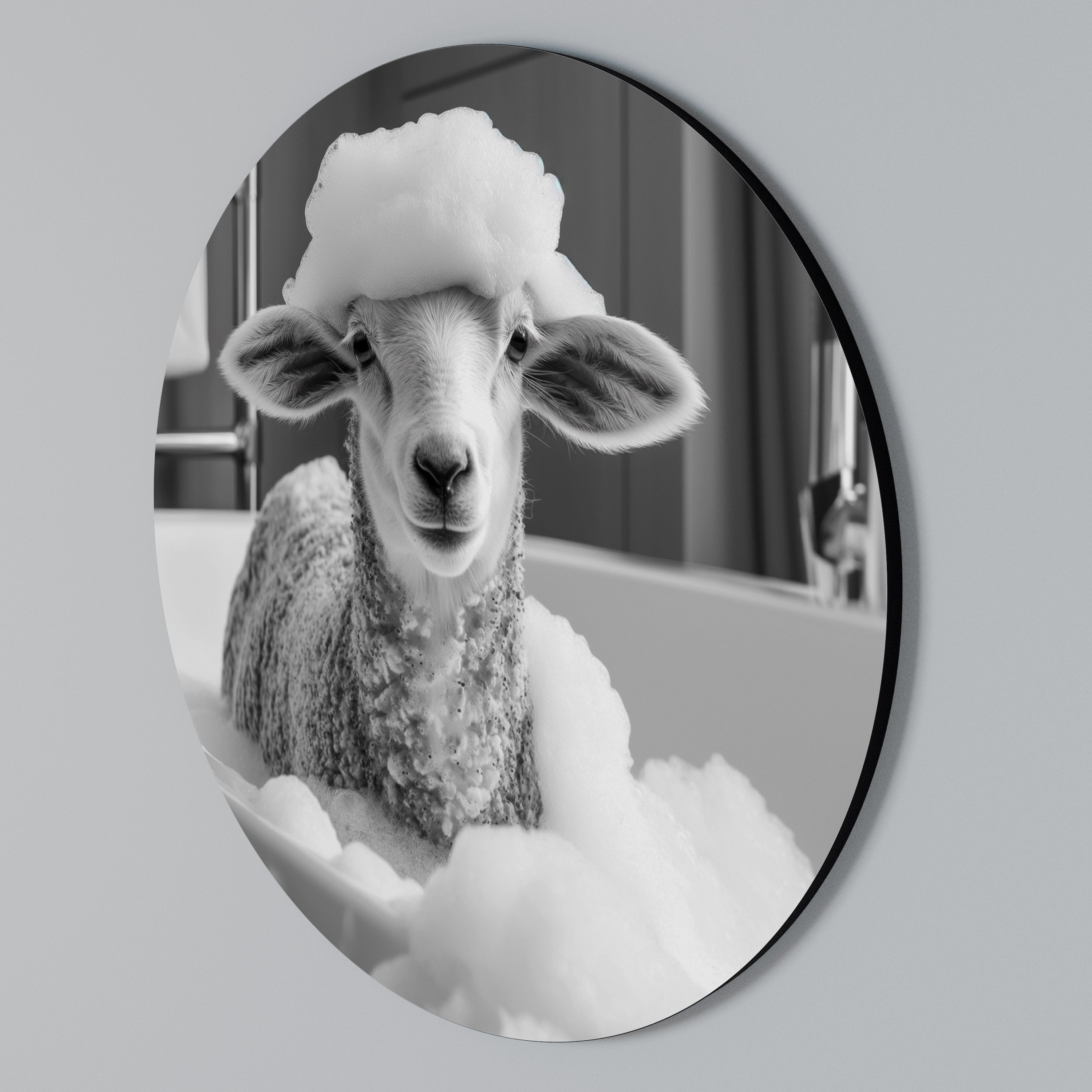 BUBBLE BATH BAA Kulatá nástěnná dekorace