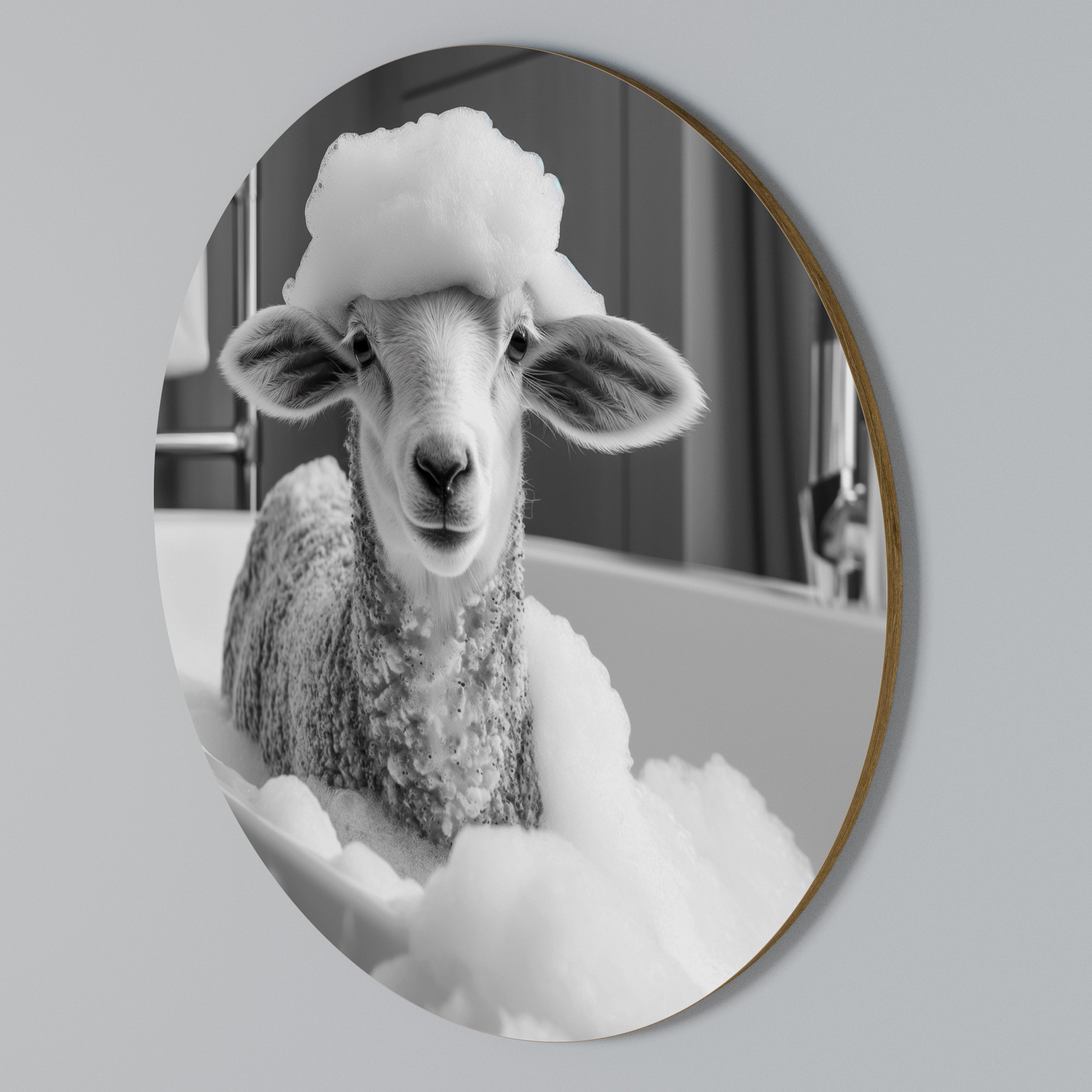 BUBBLE BATH BAA Kulatá nástěnná dekorace