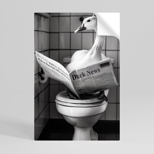 DUCKTAILS AND TIDBITS Svislý samolepicí plakát