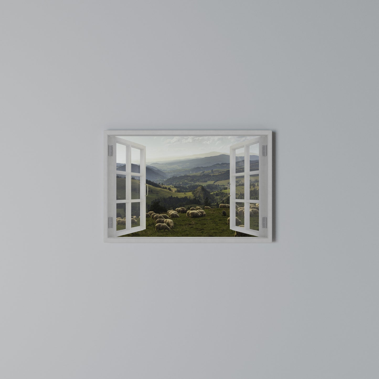 WILD PASTURES VIEW Horizontal Canvas Print