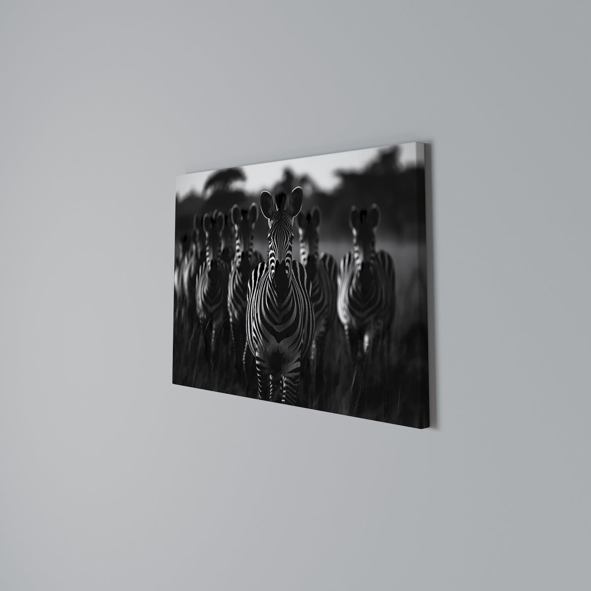 STRIPED SYMPHONY SAGA Horizontal Canvas Print