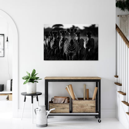 STRIPED SYMPHONY SAGA Horizontal Canvas Print