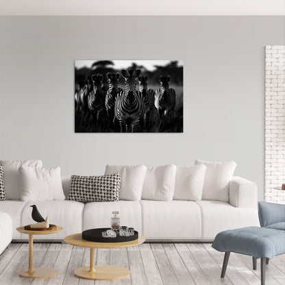 STRIPED SYMPHONY SAGA Horizontal Canvas Print