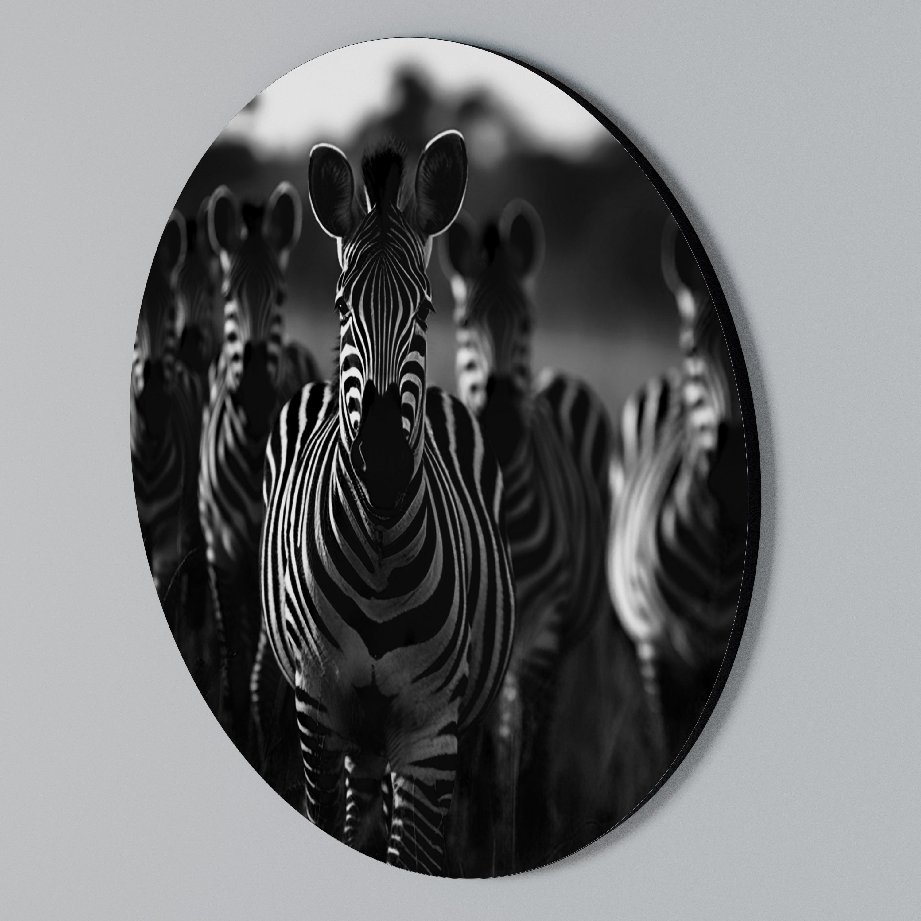 STRIPED SYMPHONY SAGA Kulatá nástěnná dekorace