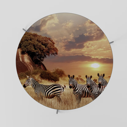 ZEBRA SUNSET SERENADE Konferenční stolek