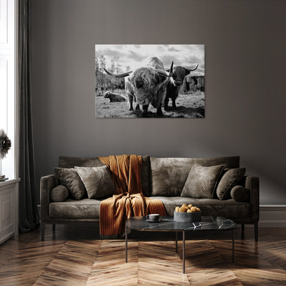 STILLNESS OF OLD SOULS Horizontal Canvas Print
