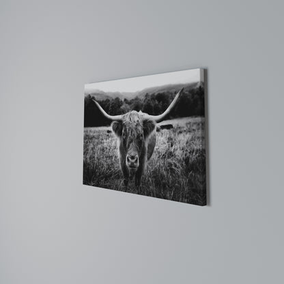 HORNED HERO IN FOCUS Horizontal Canvas Print