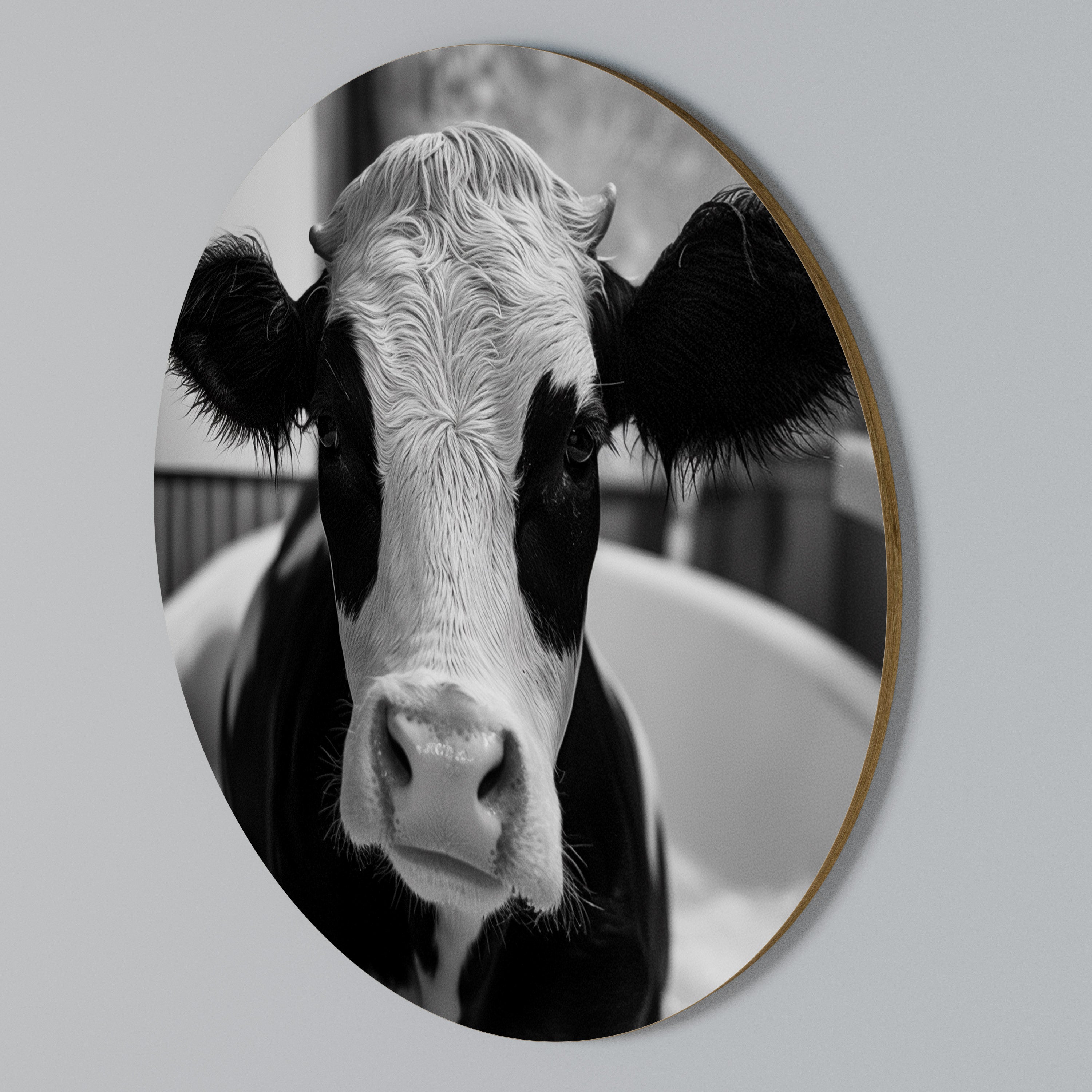 MONOCHROME MOOOD Kulatá nástěnná dekorace