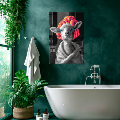 COUTURE CUDDLE Vertical Canvas Print